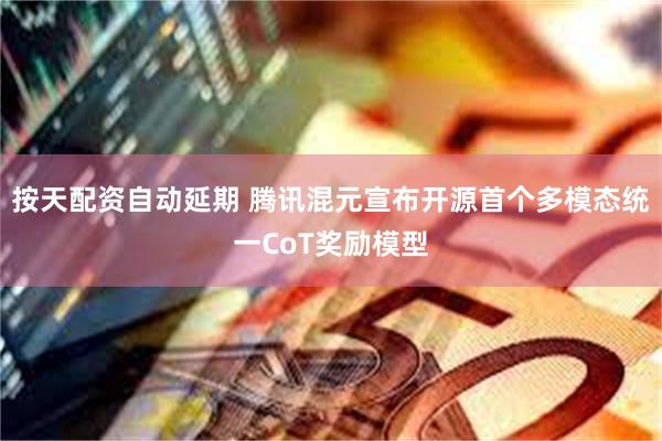 按天配资自动延期 腾讯混元宣布开源首个多模态统一CoT奖励模型