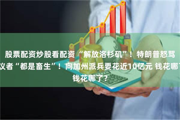 股票配资炒股看配资 “解放洛杉矶”！特朗普怒骂抗议者“都是畜生”！向加州派兵要花近10亿元 钱花哪了？