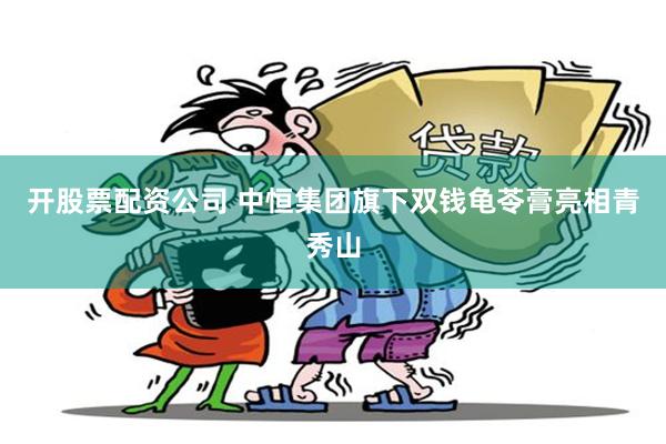 开股票配资公司 中恒集团旗下双钱龟苓膏亮相青秀山